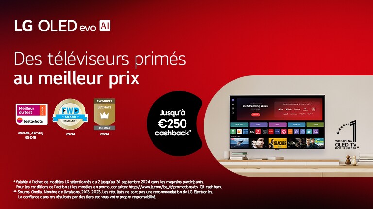 cashback télévision